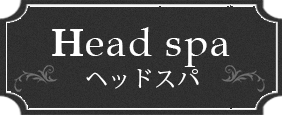 Head spa　ヘッドスパ